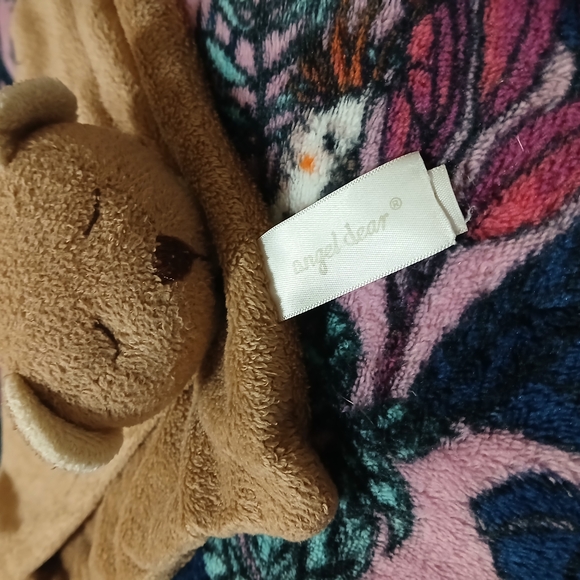 Angel Dear Lovie (Brown Bear) Security Blanket - Picture 3 of 3
